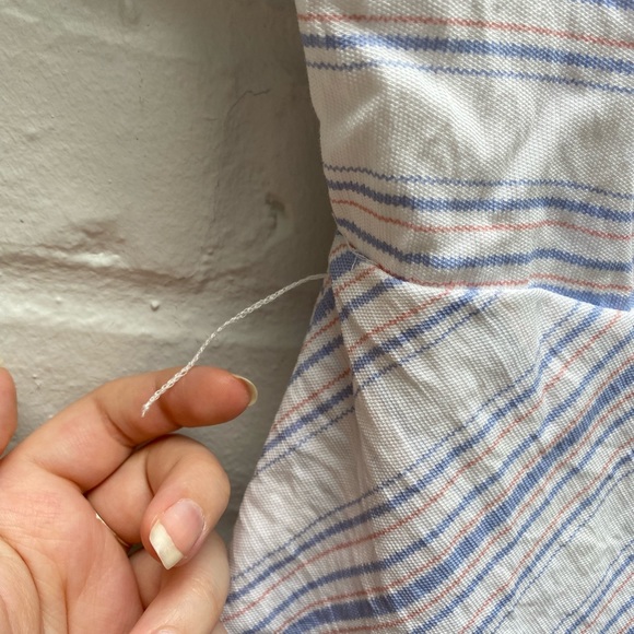 Essue Striped Ruffle Dress - Picture 7 of 9